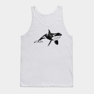 Killer Whale Image Tank Top